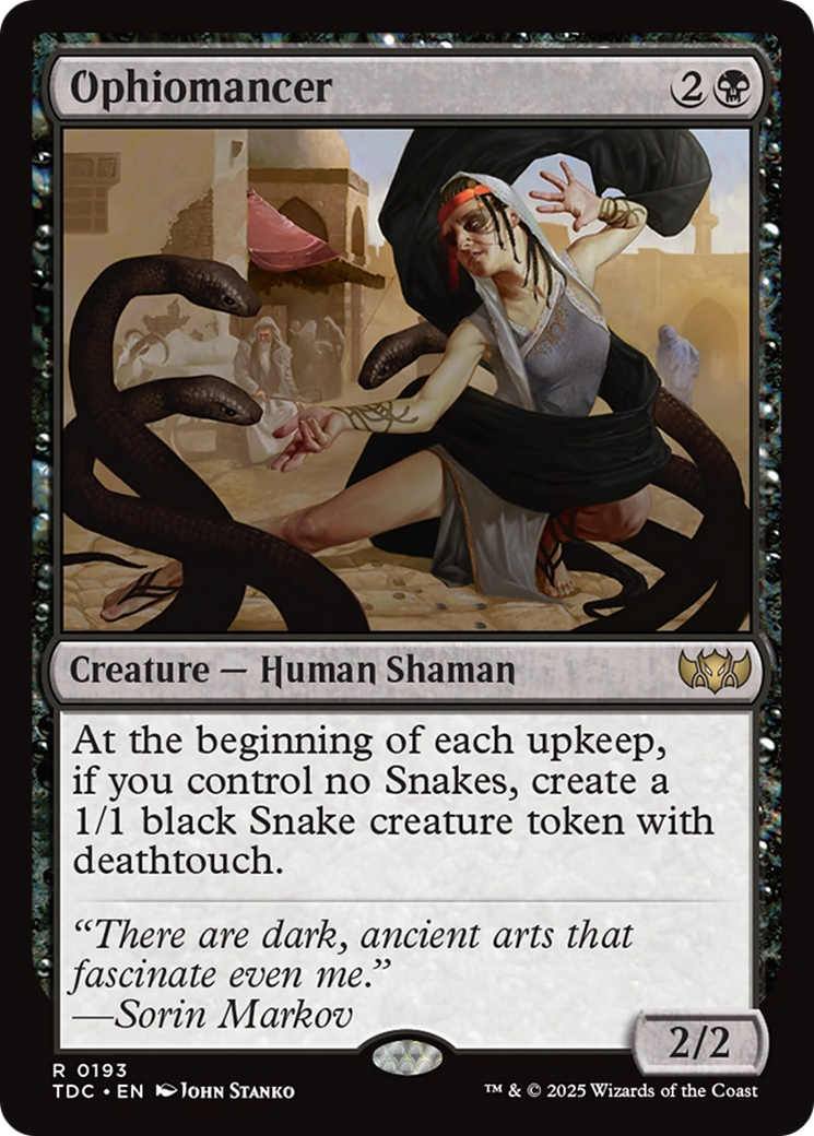 Ophiomancer [Tarkir: Dragonstorm Commander] | Devastation Store