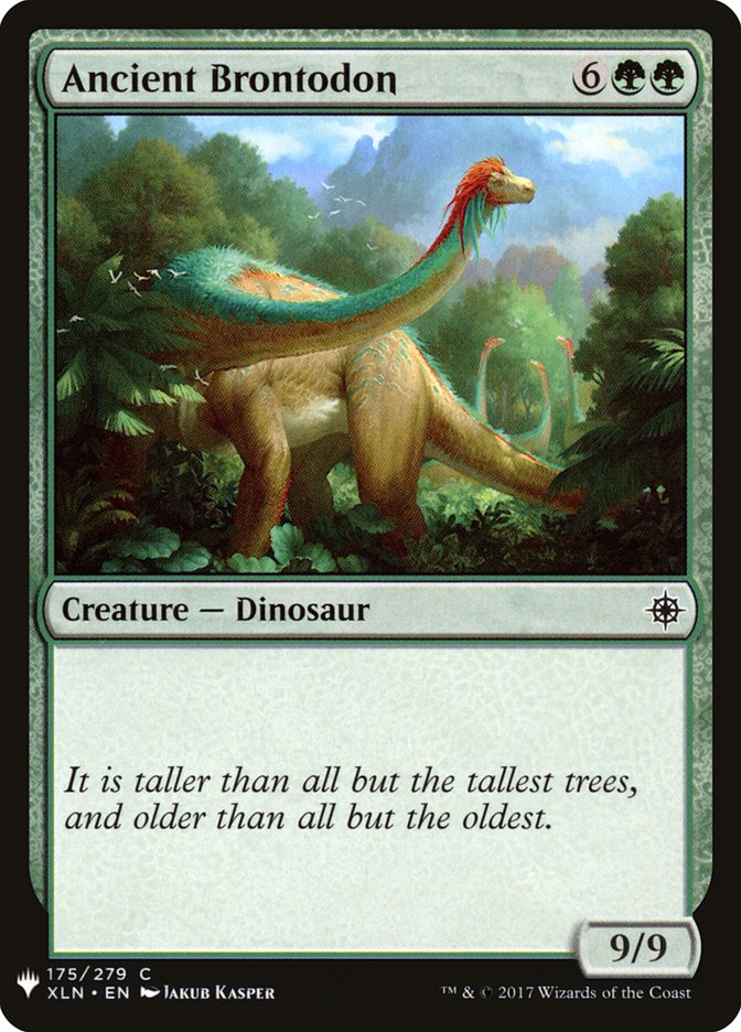 Ancient Brontodon [Mystery Booster] | Devastation Store
