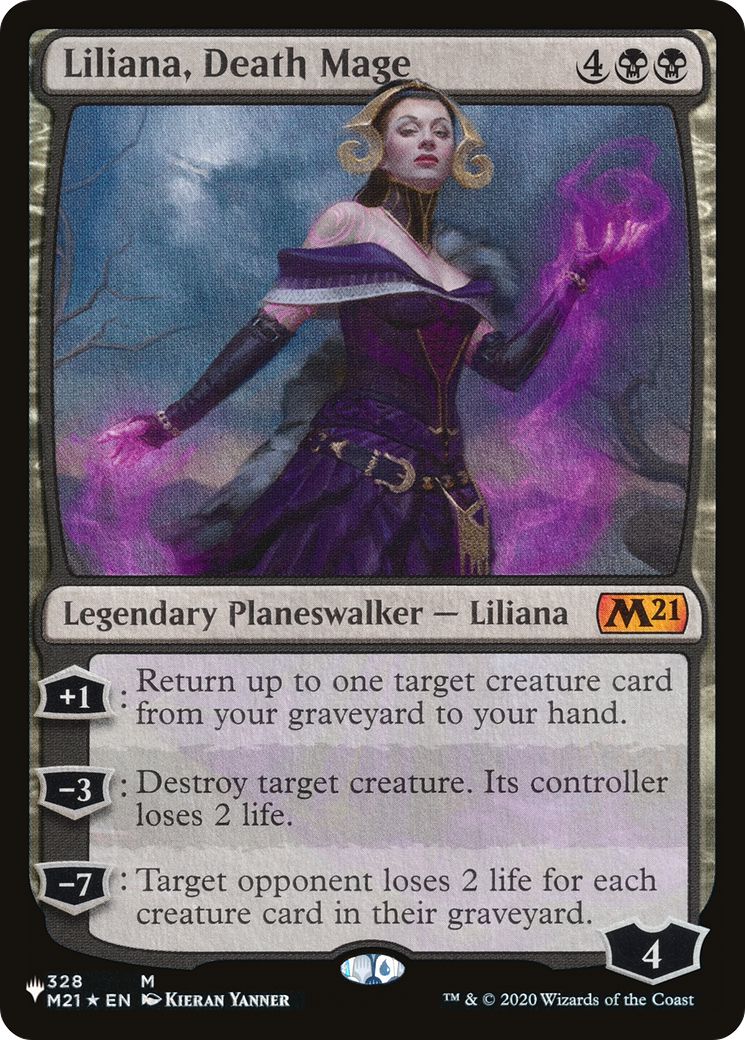 Liliana, Death Mage [The List Reprints] | Devastation Store