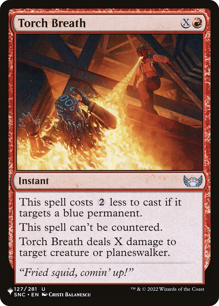 Torch Breath [The List Reprints] | Devastation Store