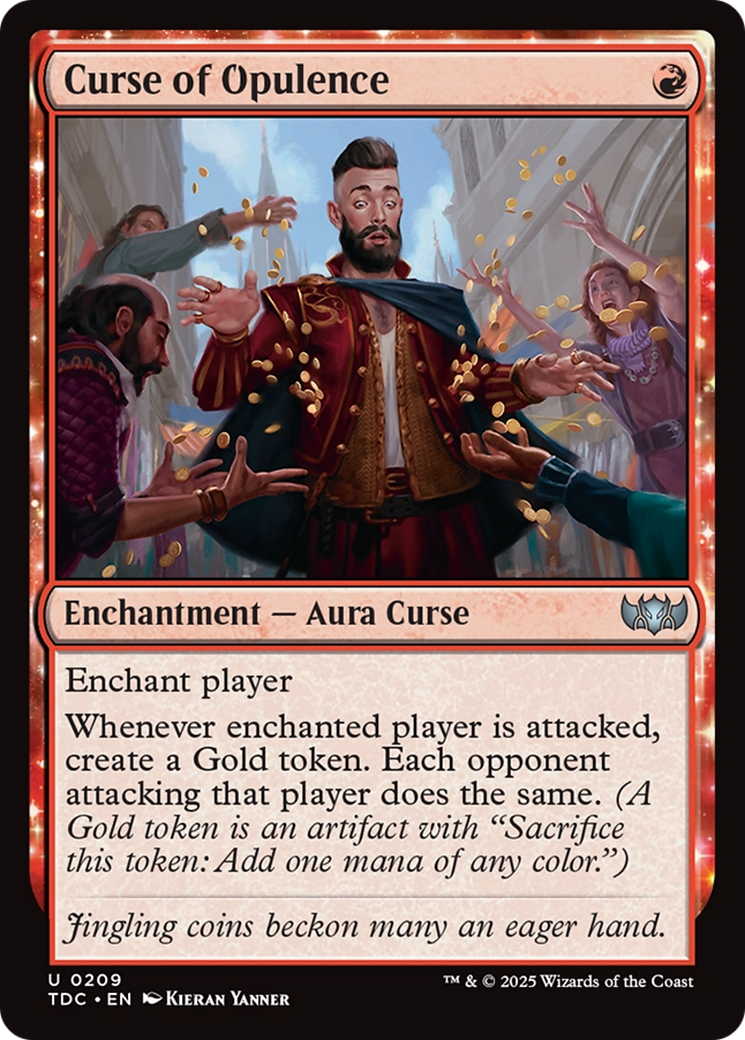 Curse of Opulence [Tarkir: Dragonstorm Commander] | Devastation Store