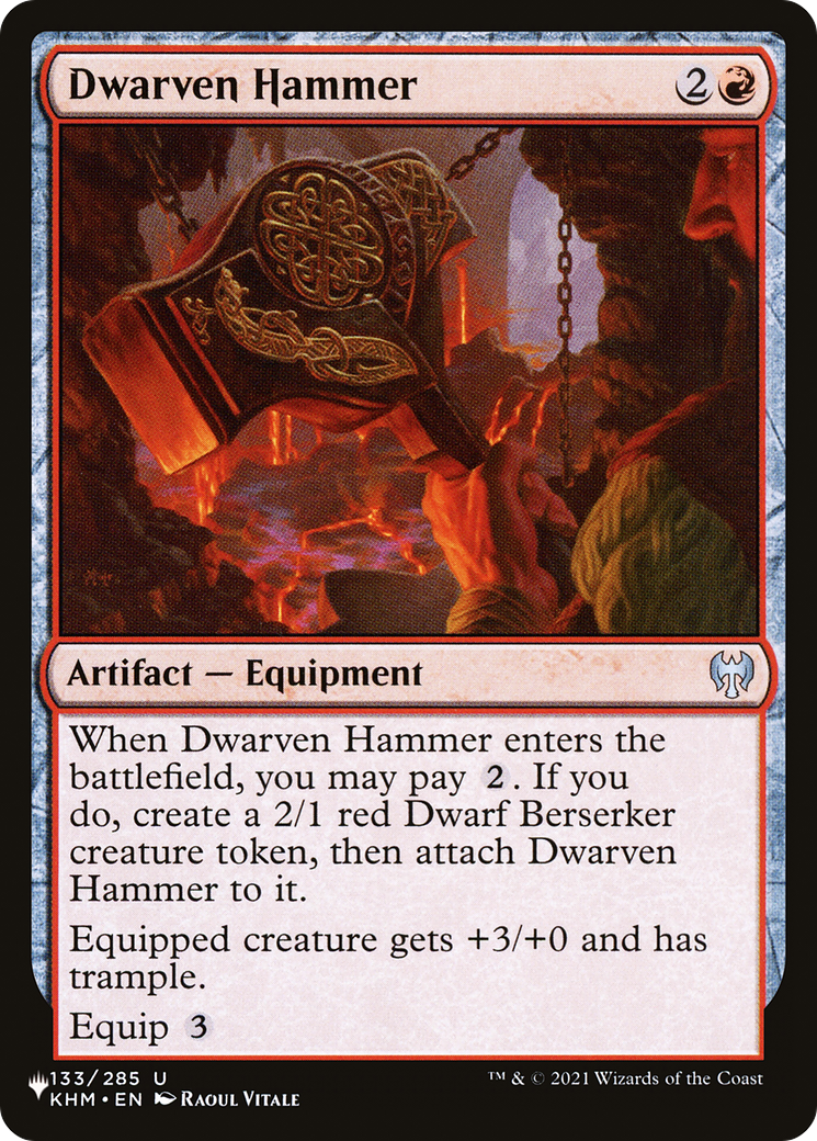 Dwarven Hammer [The List Reprints] | Devastation Store