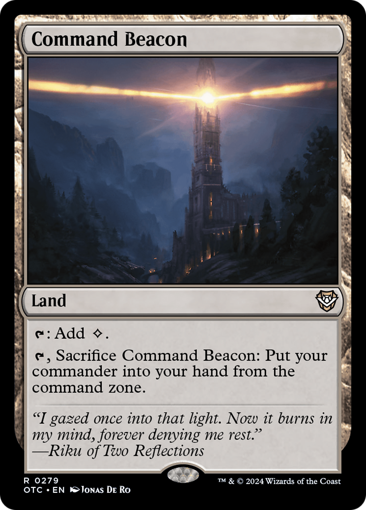 Command Beacon [Outlaws of Thunder Junction Commander] | Devastation Store