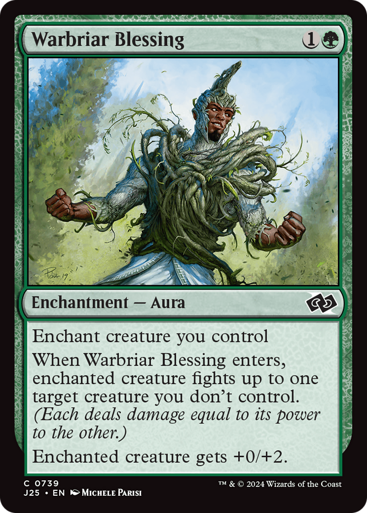 Warbriar Blessing [Foundations Jumpstart] | Devastation Store