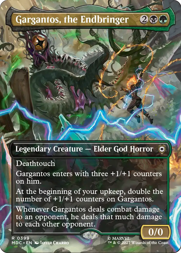 Gargantos, the Endbringer (Borderless) [Marvel: Darkhold Destiny Commander] | Devastation Store