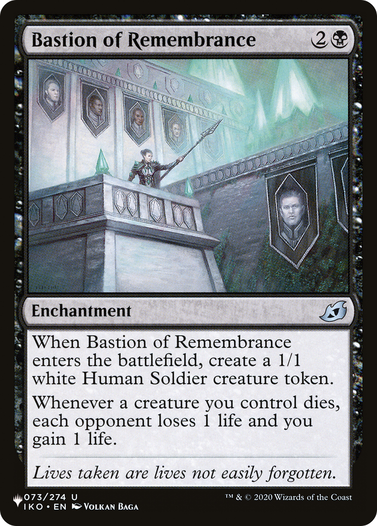 Bastion of Remembrance [The List Reprints] | Devastation Store