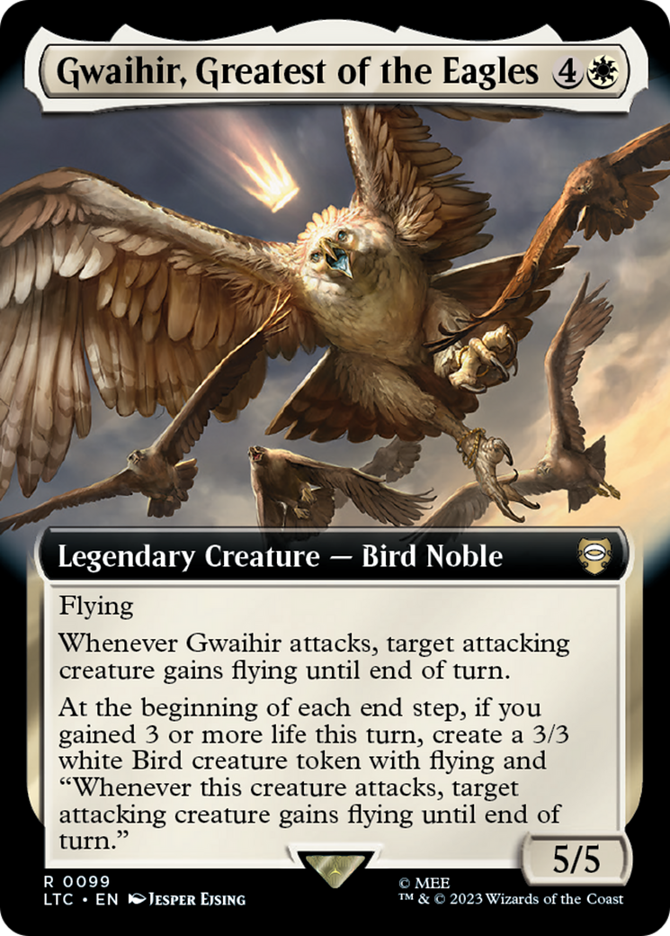 Gwaihir, Greatest of the Eagles (Extended Art) [The Lord of the Rings: Tales of Middle-Earth Commander] | Devastation Store