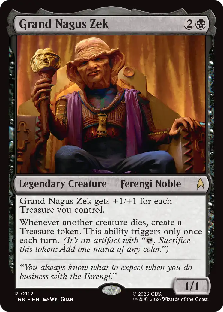 Grand Nagus Zek [Star Trek] | Devastation Store