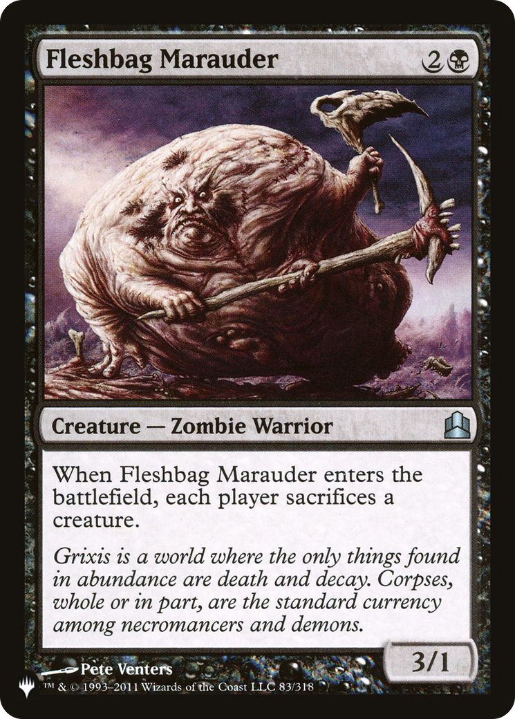 Fleshbag Marauder [The List Reprints] | Devastation Store