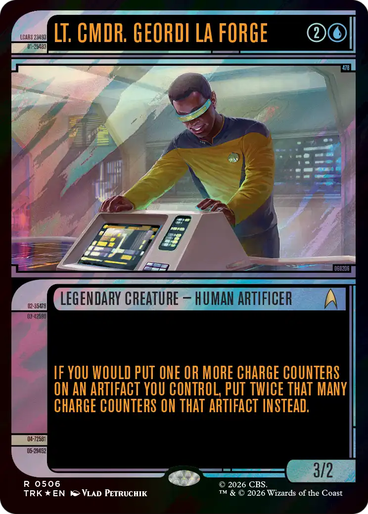 Lt. Cmdr. Geordi La Forge (Showcase) (Surge Foil) [Star Trek] | Devastation Store