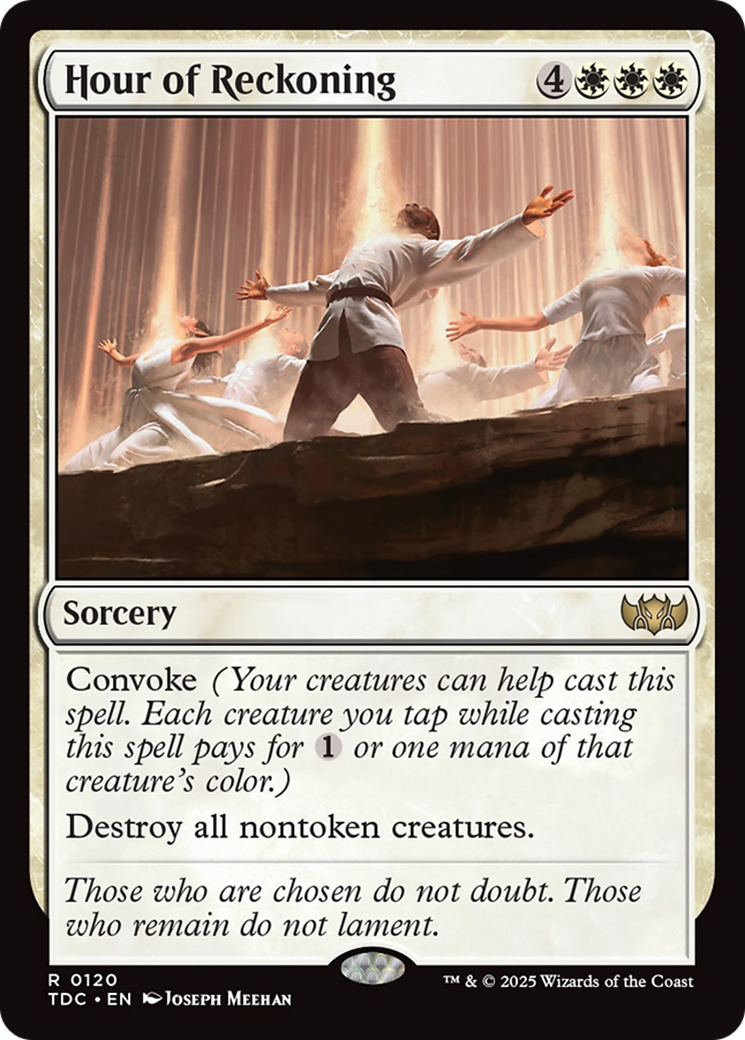 Hour of Reckoning [Tarkir: Dragonstorm Commander] | Devastation Store