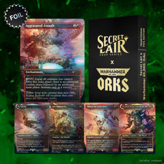 Secret Lair: Drop Series - Secret Lair x Warhammer 40,000: Orks (Foil Edition) | Devastation Store