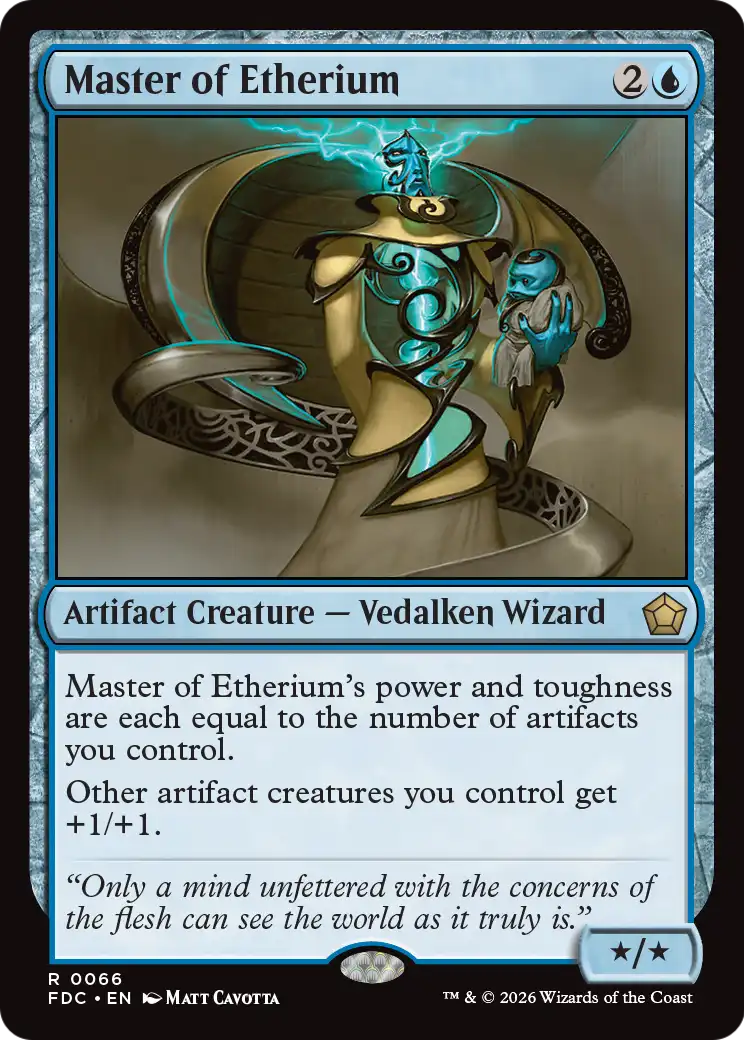 Master of Etherium [Foundations Commander] | Devastation Store