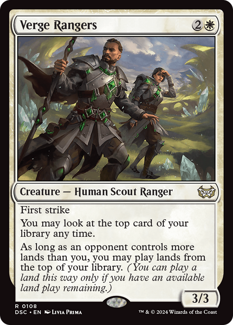 Verge Rangers [Duskmourn: House of Horror Commander] | Devastation Store