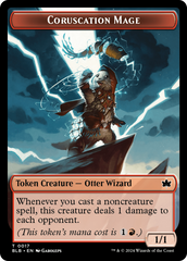 Food // Coruscation Mage Double-Sided Token [Bloomburrow Tokens] | Devastation Store