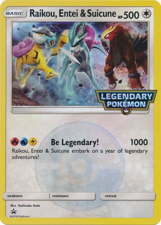 Raikou, Entei & Suicune (Jumbo Card) [Miscellaneous Cards] | Devastation Store