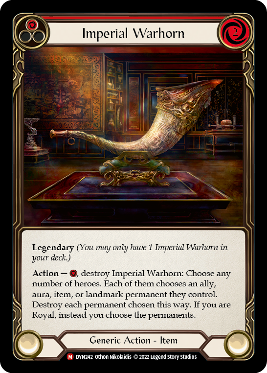 Imperial Warhorn [DYN242] (Dynasty) | Devastation Store