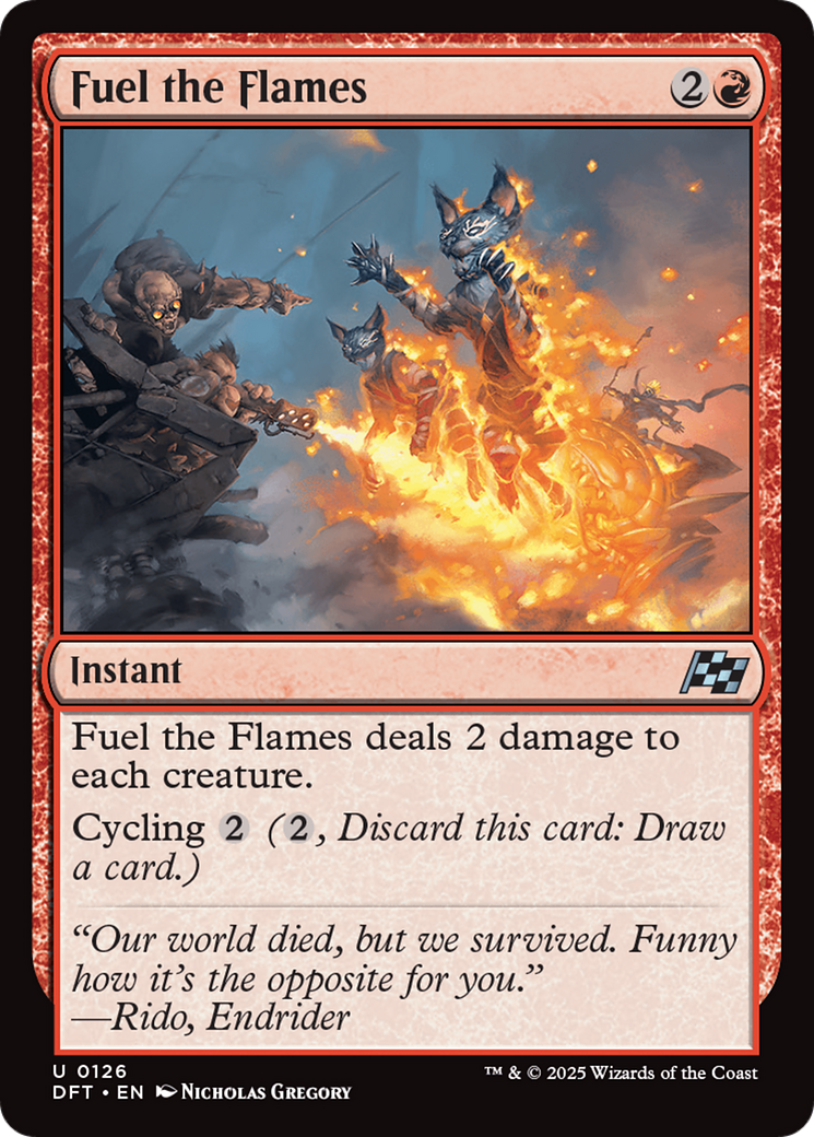 Fuel the Flames [Aetherdrift] | Devastation Store
