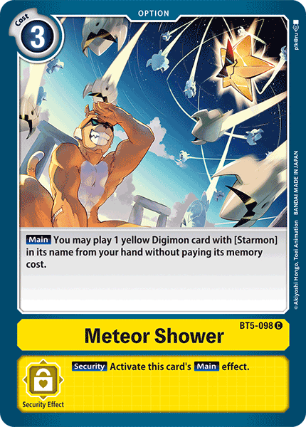 Meteor Shower [BT5-098] [Battle of Omni] | Devastation Store