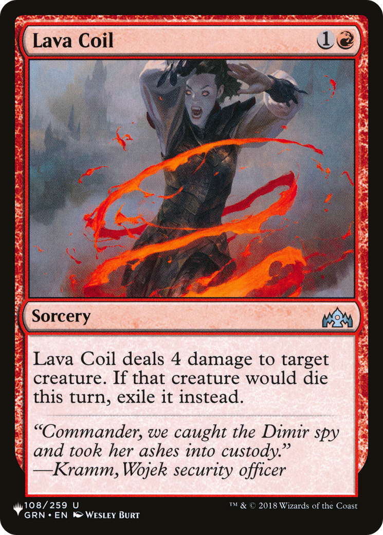 Lava Coil [The List] | Devastation Store