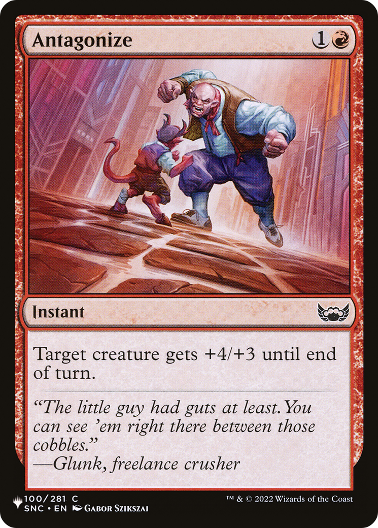 Antagonize [The List] - Devastation Store | Devastation Store