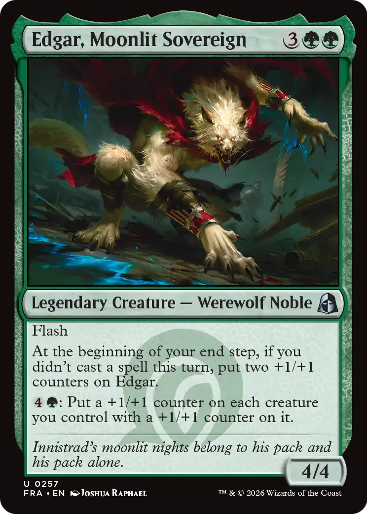 Edgar, Moonlit Sovereign [Reality Fracture] | Devastation Store