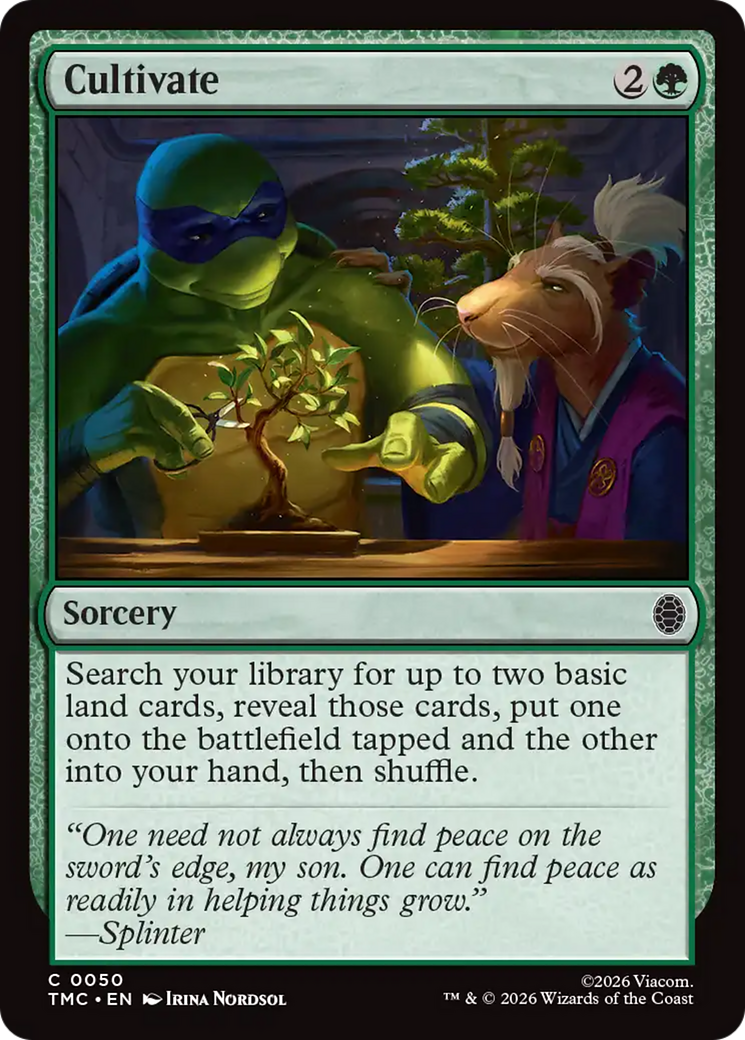Cultivate [Teenage Mutant Ninja Turtles Commander] | Devastation Store