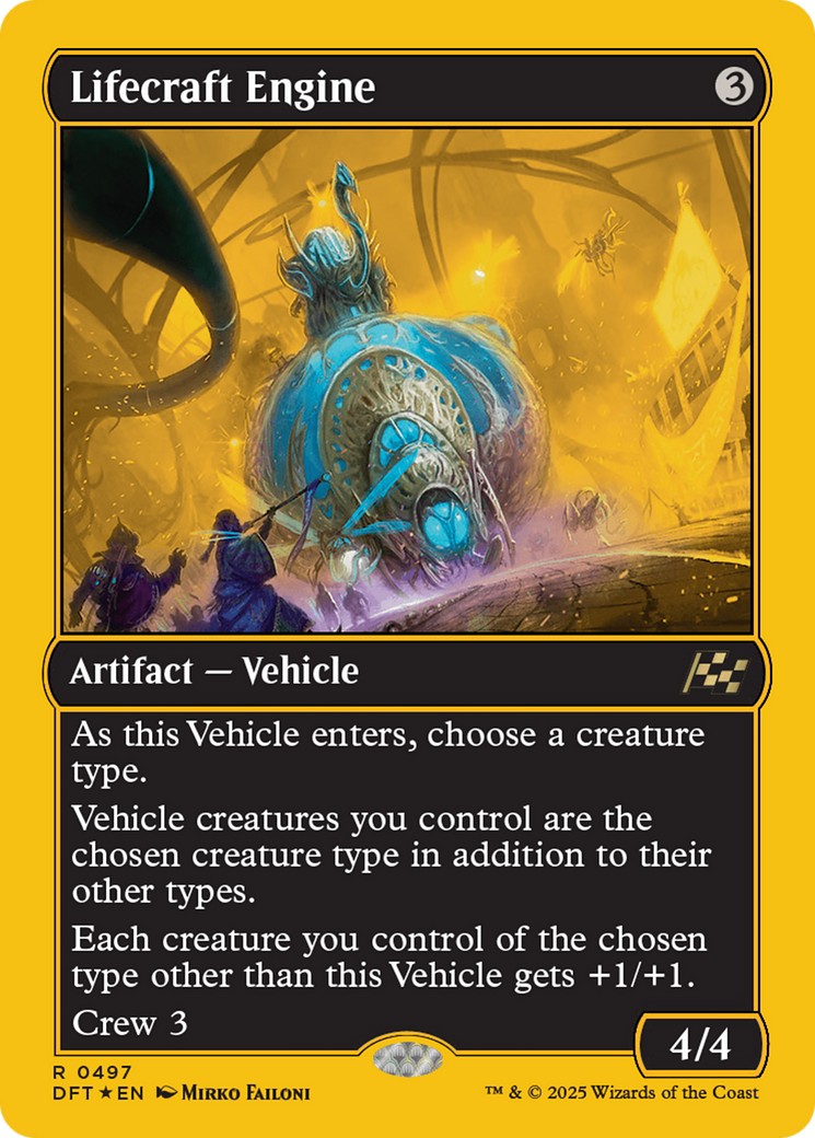 Lifecraft Engine (First-Place Foil) [Aetherdrift] | Devastation Store