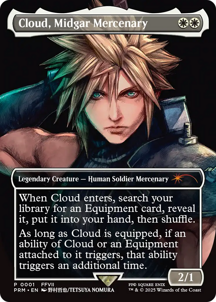 Cloud, Midgar Mercenary [Pro Tour Promos] | Devastation Store