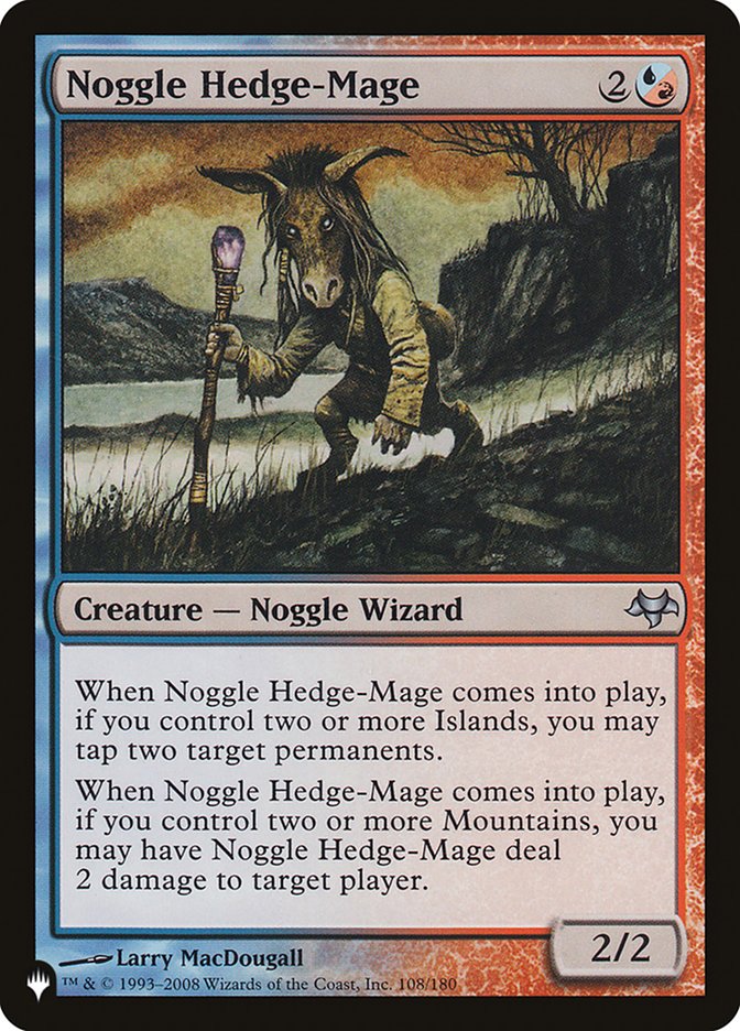 Noggle Hedge-Mage [The List] | Devastation Store