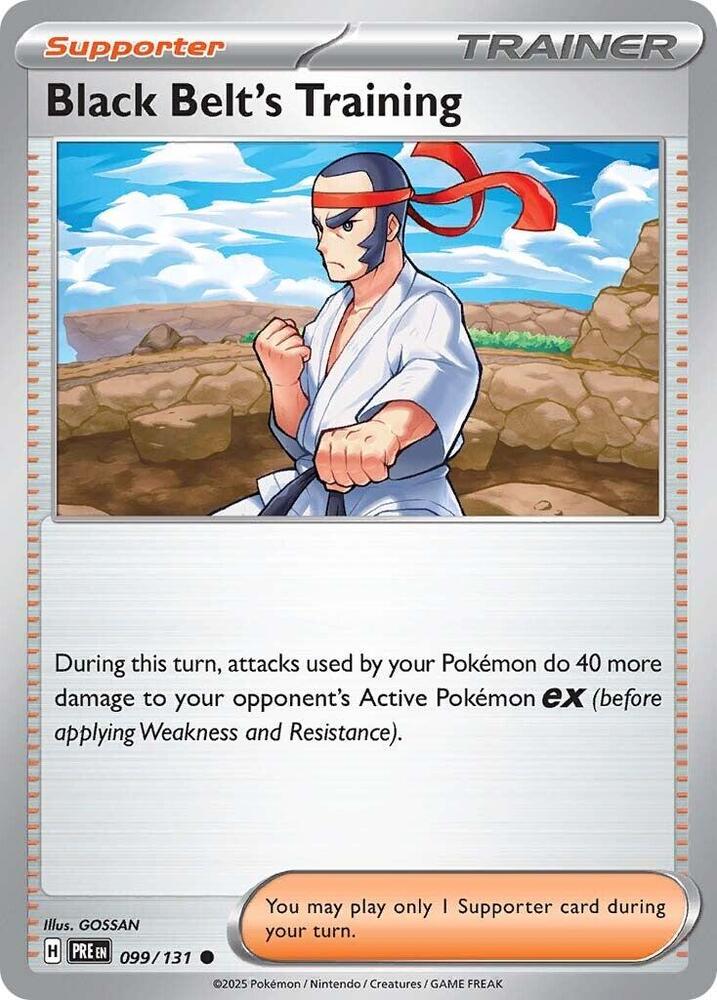 Black Belt's Training (099/131) [Scarlet & Violet: Prismatic Evolutions] | Devastation Store
