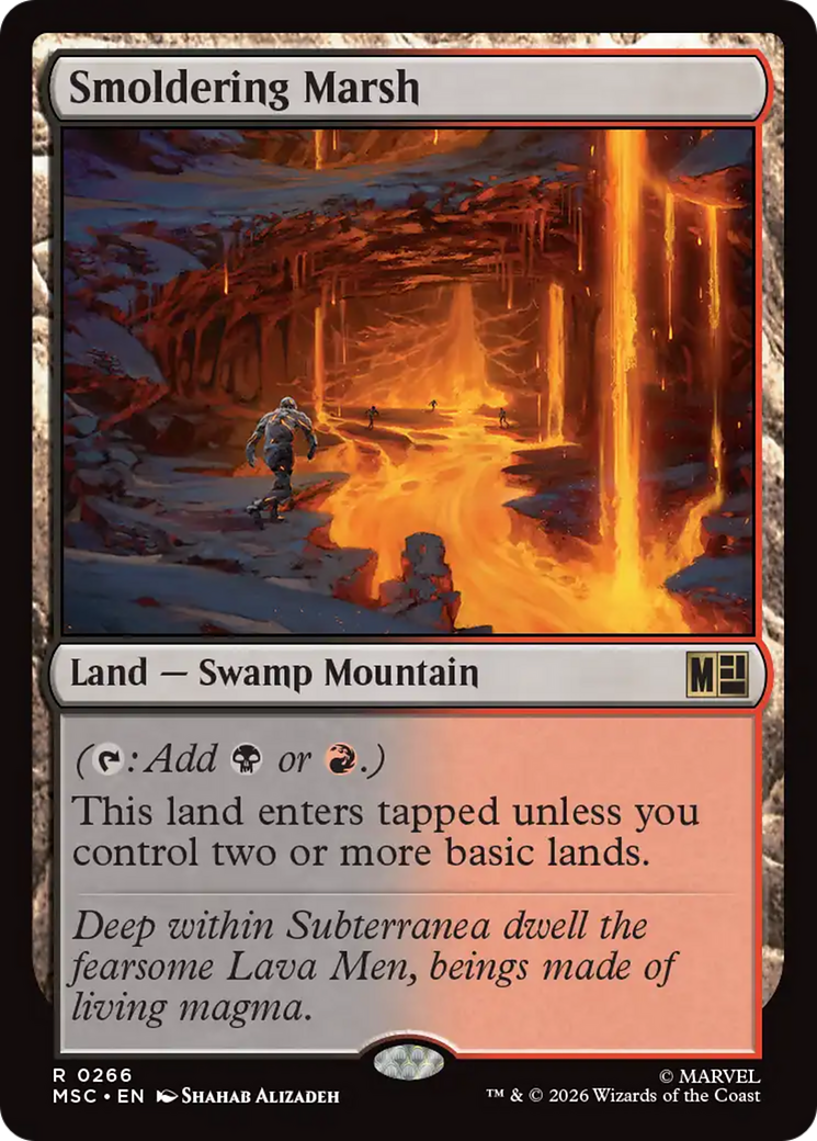 Smoldering Marsh [Marvel Super Heroes Commander] | Devastation Store