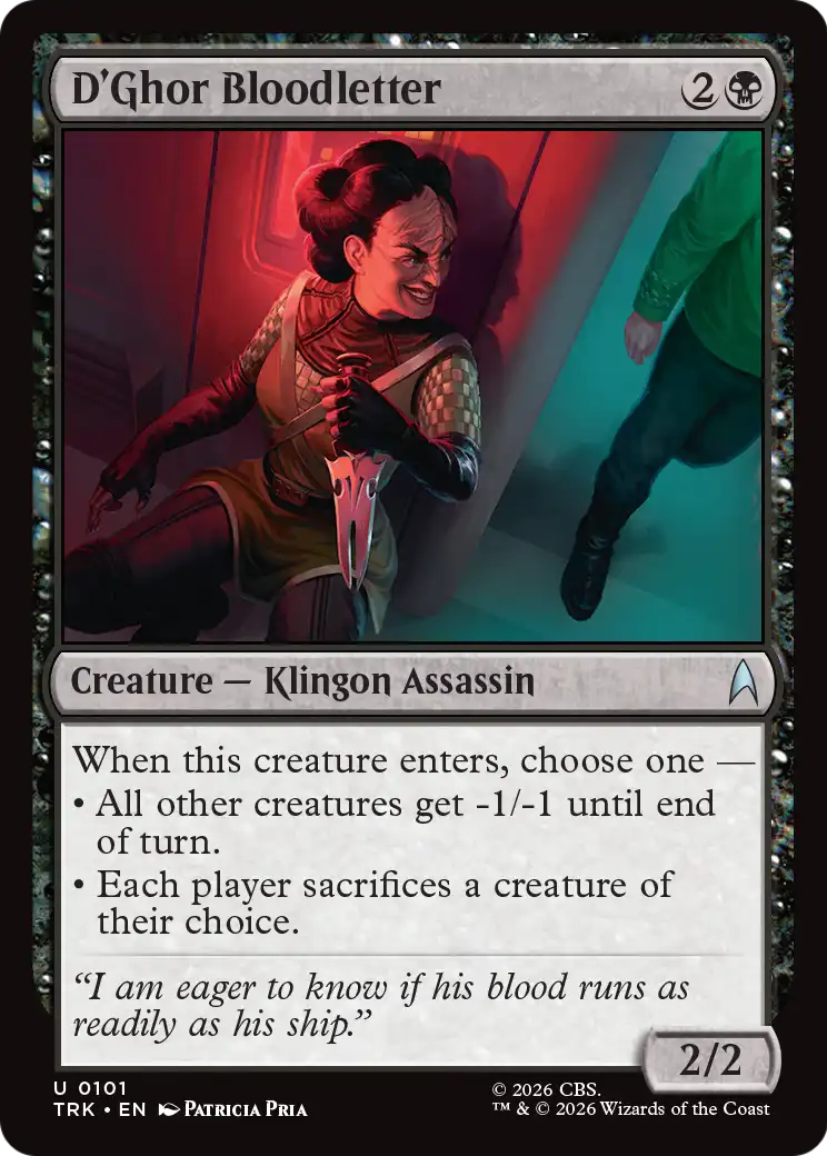 D'Ghor Bloodletter [Star Trek] | Devastation Store