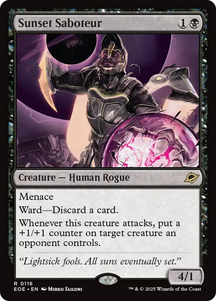 Sunset Saboteur [Edge of Eternities] | Devastation Store