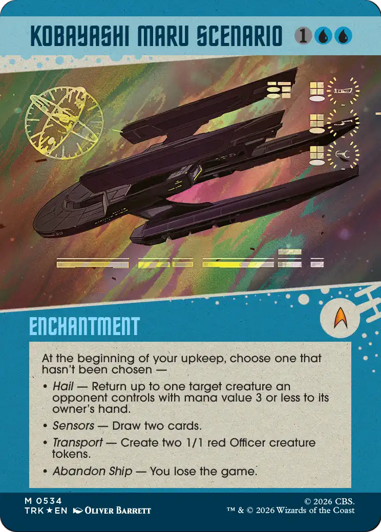 Kobayashi Maru Scenario (Showcase) (Surge Foil) [Star Trek] | Devastation Store