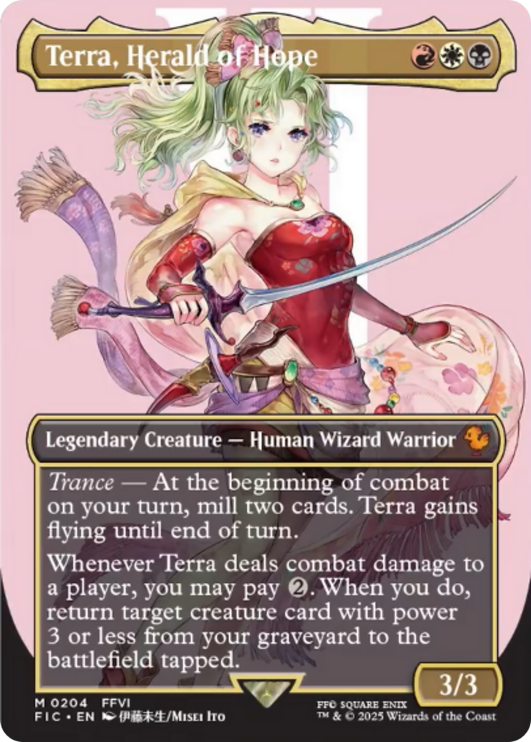 Terra, Herald of Hope (Borderless) [FINAL FANTASY Commander] | Devastation Store