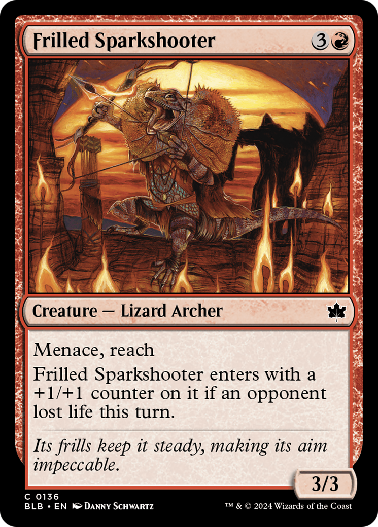 Frilled Sparkshooter [Bloomburrow] | Devastation Store