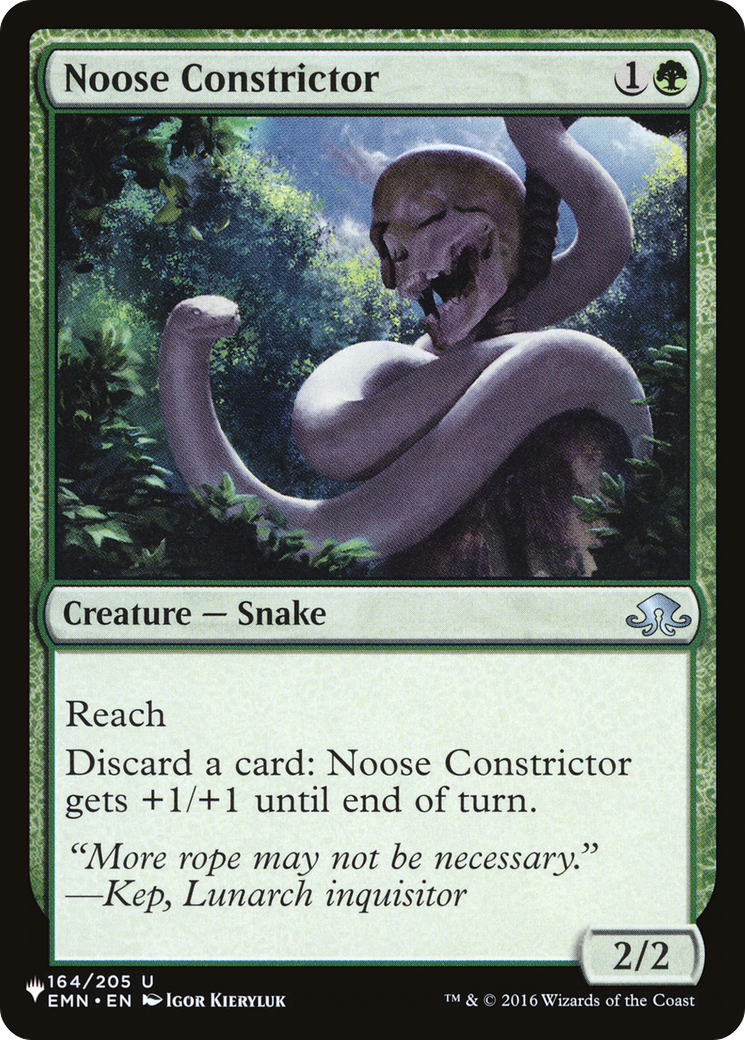 Noose Constrictor [The List Reprints] | Devastation Store