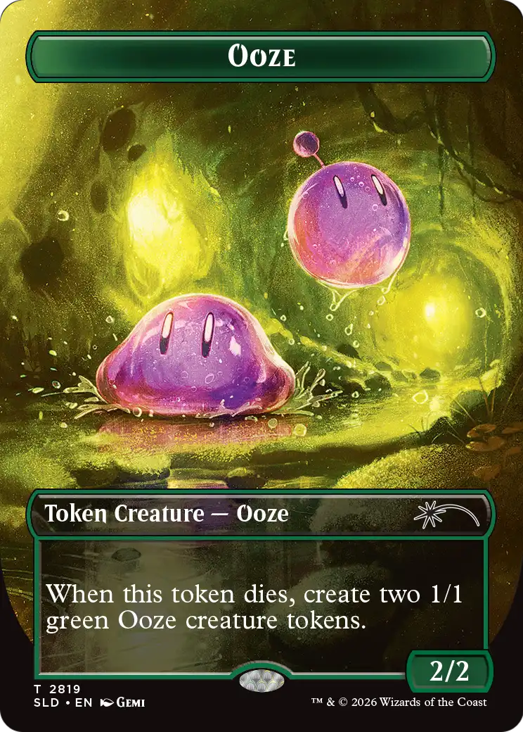 Ooze Token [Secret Lair Drop Series] | Devastation Store