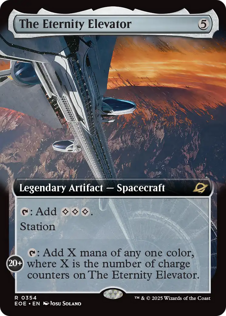 The Eternity Elevator (Extended Art) [Edge of Eternities] | Devastation Store