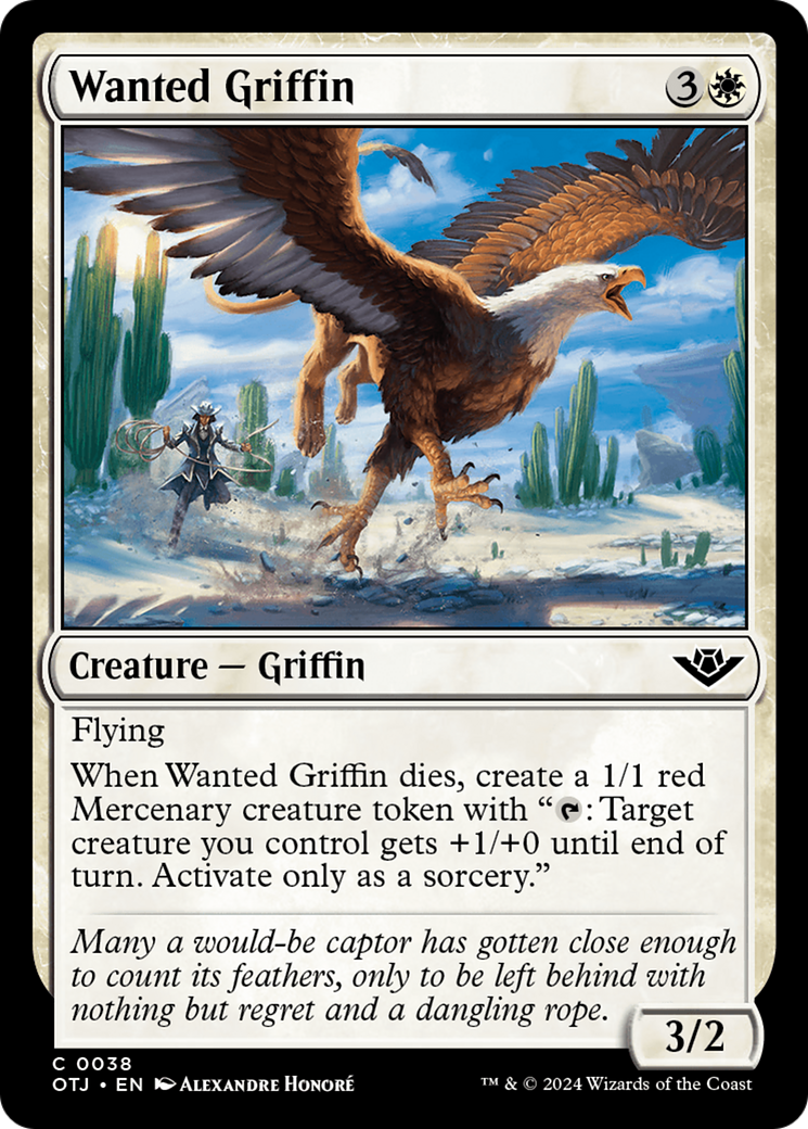 Wanted Griffin [Outlaws of Thunder Junction] | Devastation Store