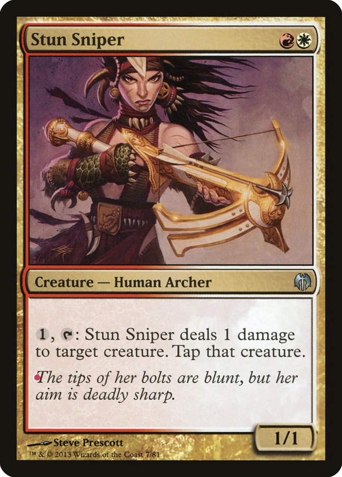 Stun Sniper [Duel Decks: Heroes vs. Monsters] | Devastation Store