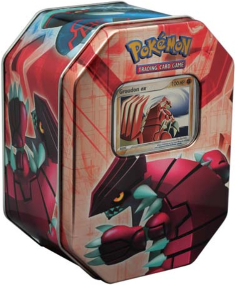 EX - Collector's Tin (Groudon EX) | Devastation Store