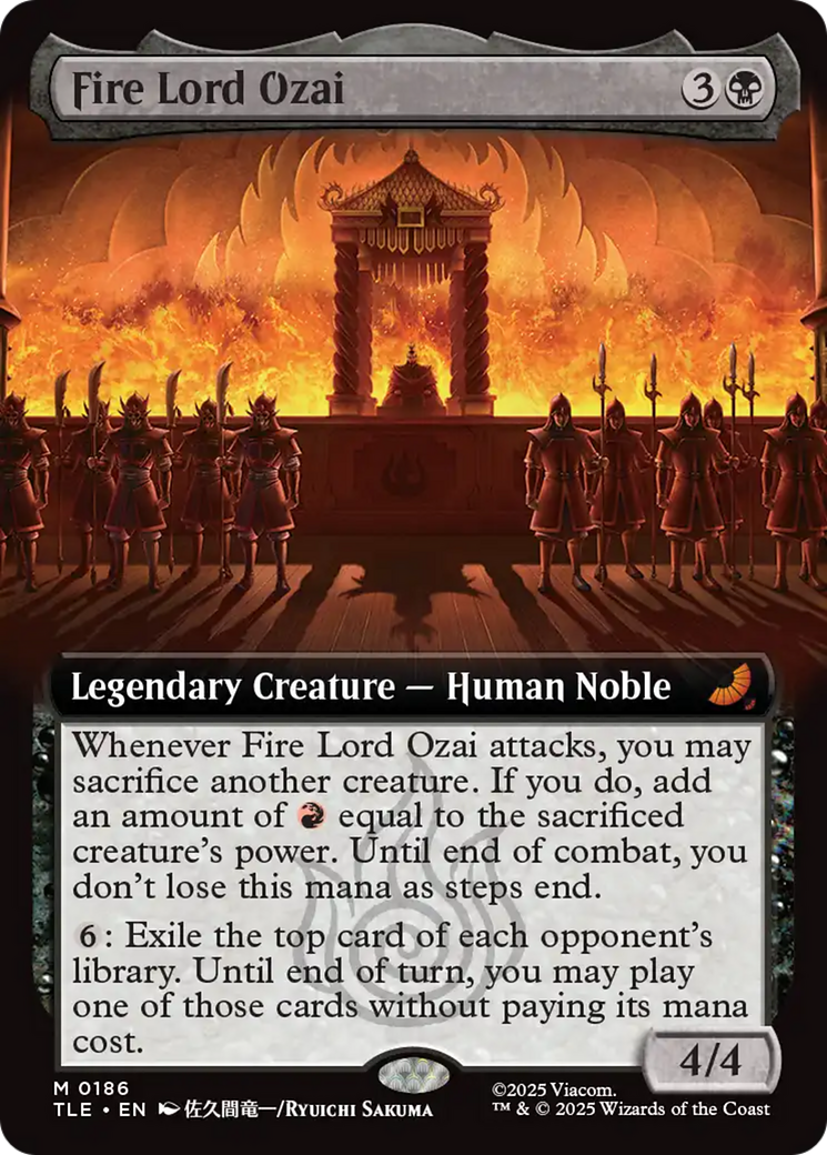 Fire Lord Ozai (Extended Art) [Avatar: The Last Airbender: Eternal-Legal] | Devastation Store