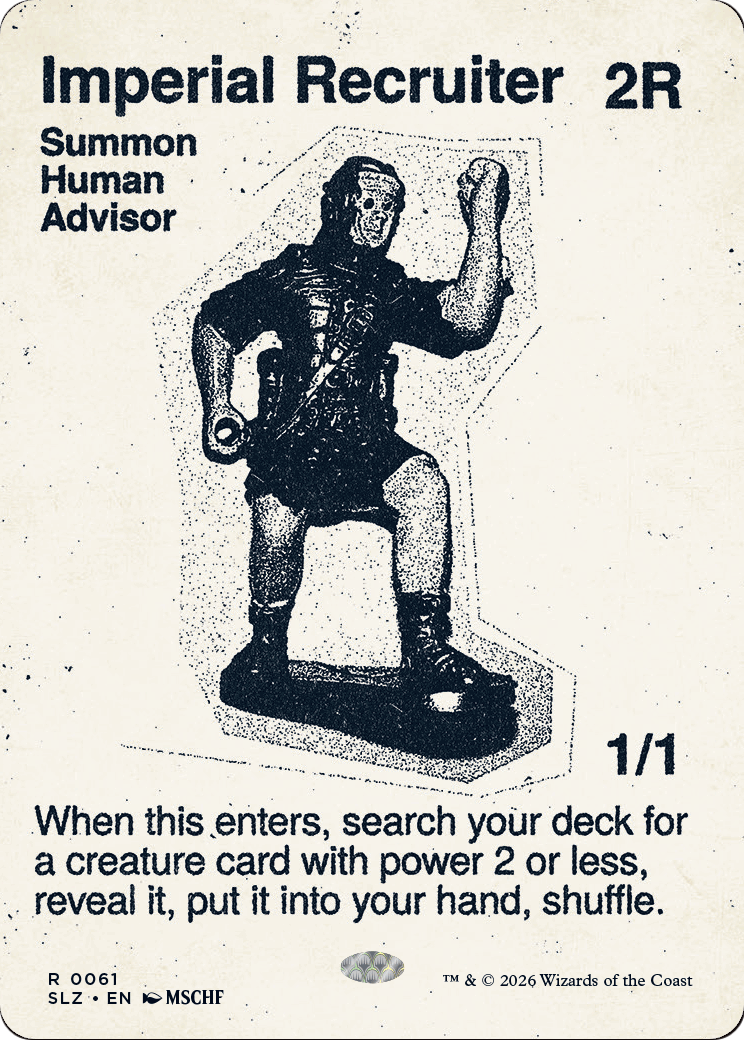 Imperial Recruiter (0061) [Secret Lair x MSCHF: The Zeta Set] | Devastation Store