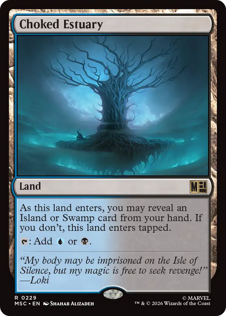 Choked Estuary (Surge Foil) [Marvel Super Heroes Commander] | Devastation Store