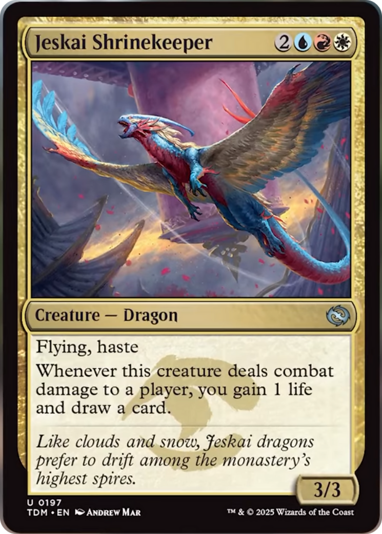 Jeskai Shrinekeeper [Tarkir: Dragonstorm] | Devastation Store