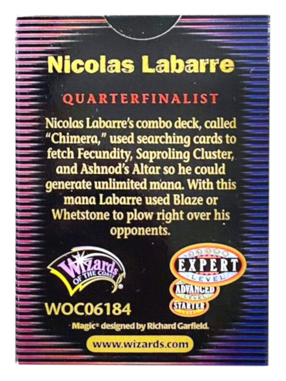 2000 World Championship Deck (Nicolas Labarre) | Devastation Store