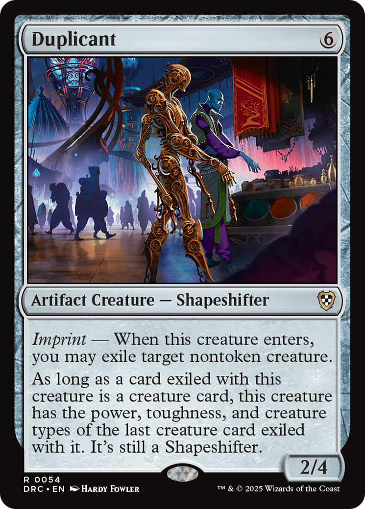 Duplicant [Aetherdrift Commander] | Devastation Store