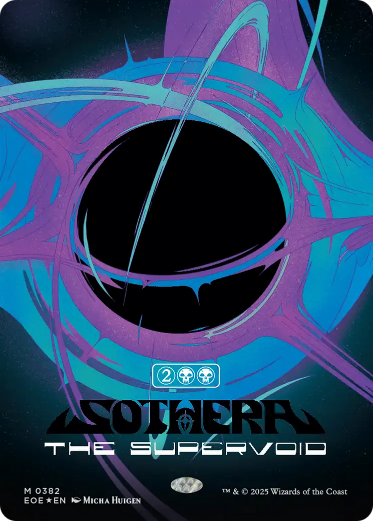 Sothera, the Supervoid (Singularity Foil) [Edge of Eternities] | Devastation Store
